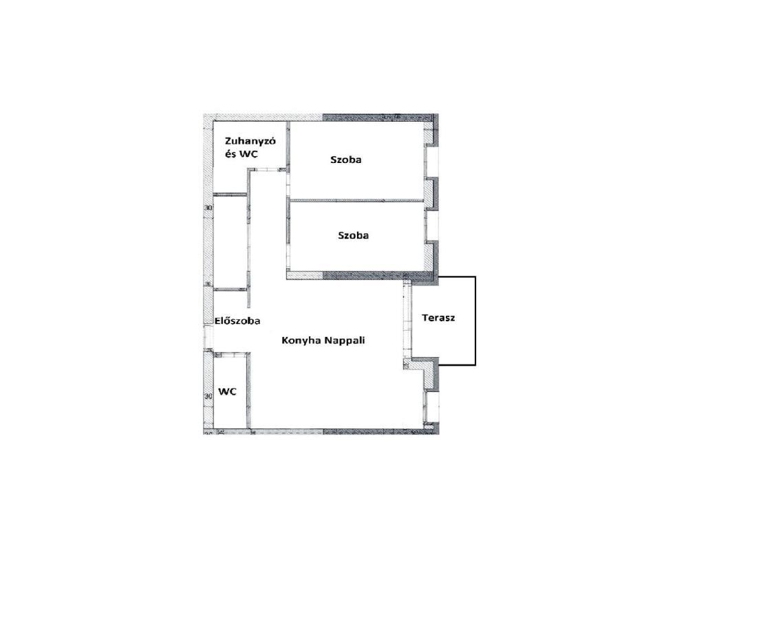 Bajcsy Apartment Debrecen Ngoại thất bức ảnh